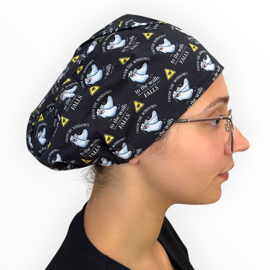 Fall Risk- Euro Scrub Cap