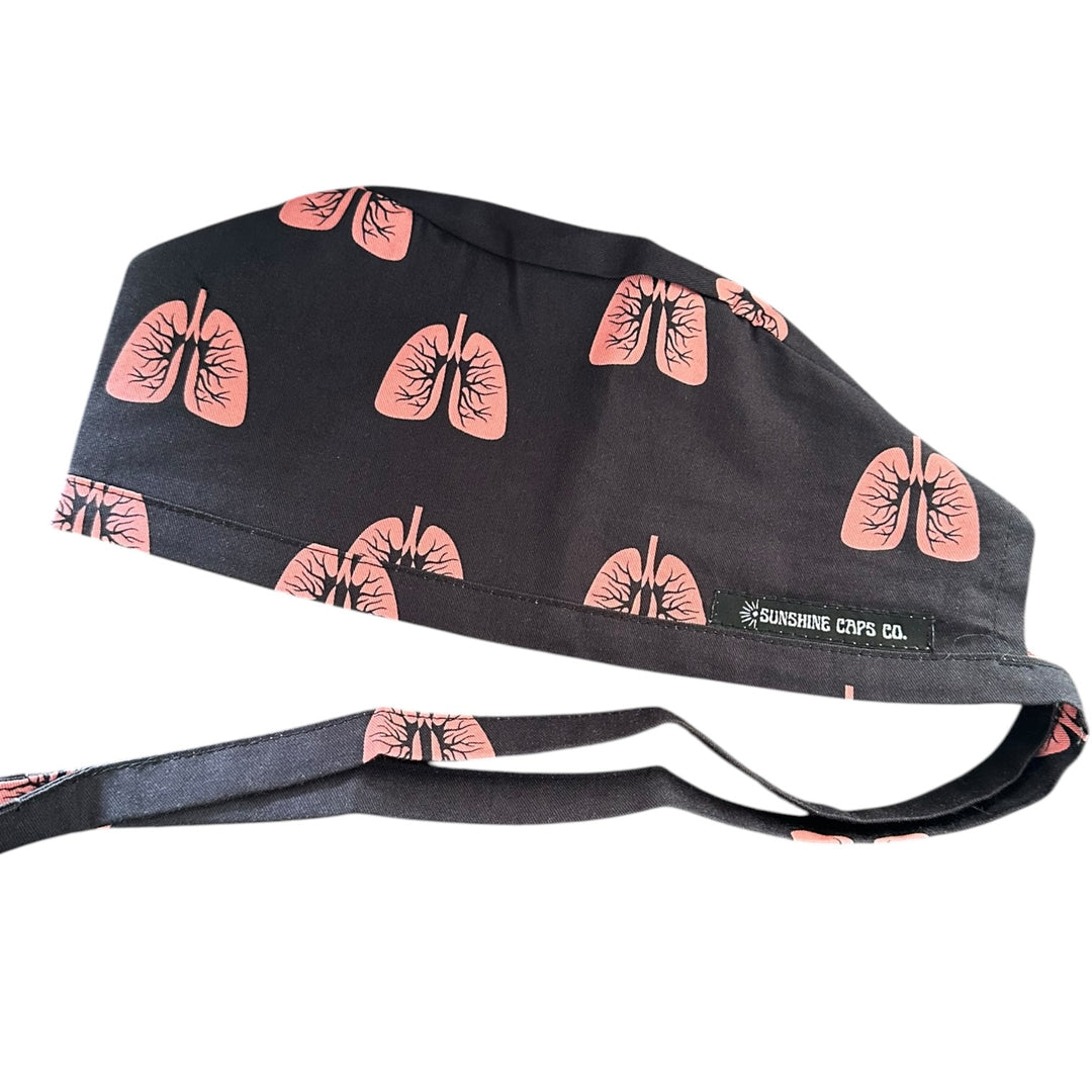 Lungs- Classic/Men's Scrub Cap