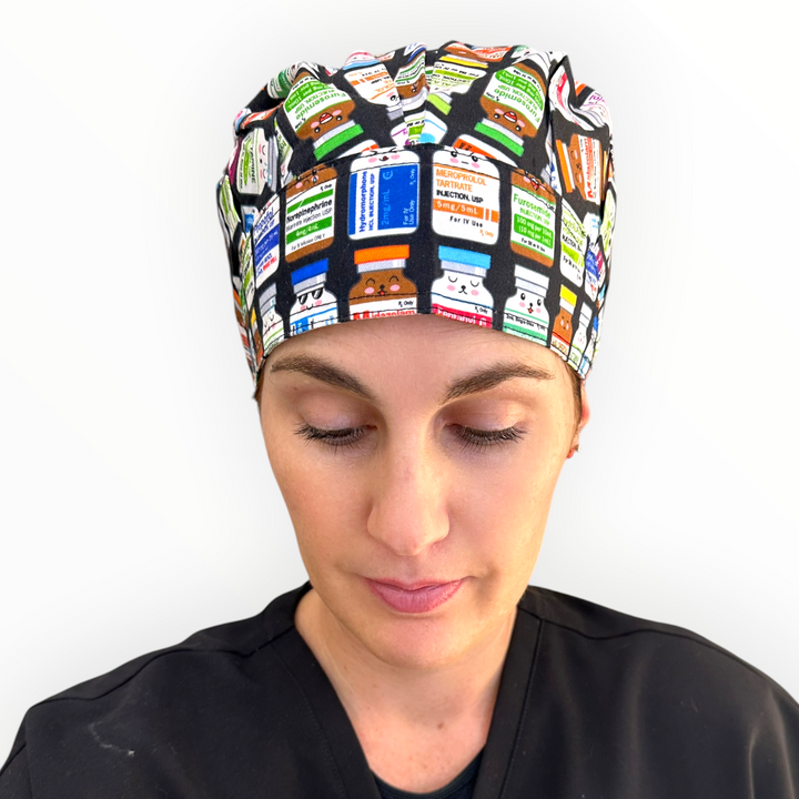 All Meds on Deck- Bouffant Scrub Cap