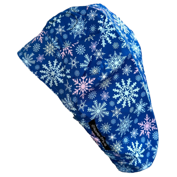 Snowflake- Bouffant Scrub Cap