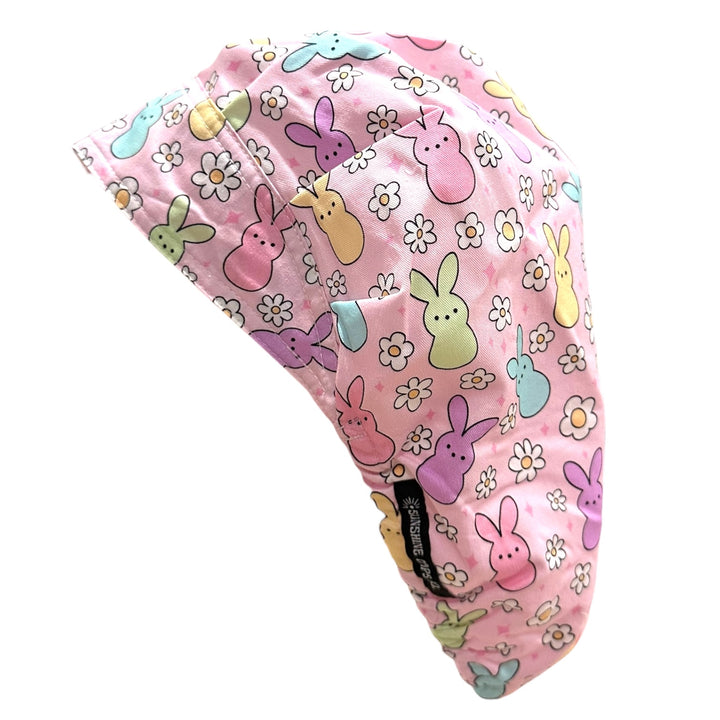 Easter Bunny- Bouffant Scrub Cap