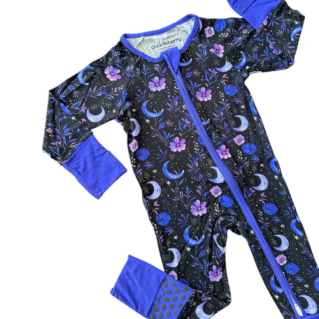 Purple Moonbeam Bamboo Zipper Sleeper
