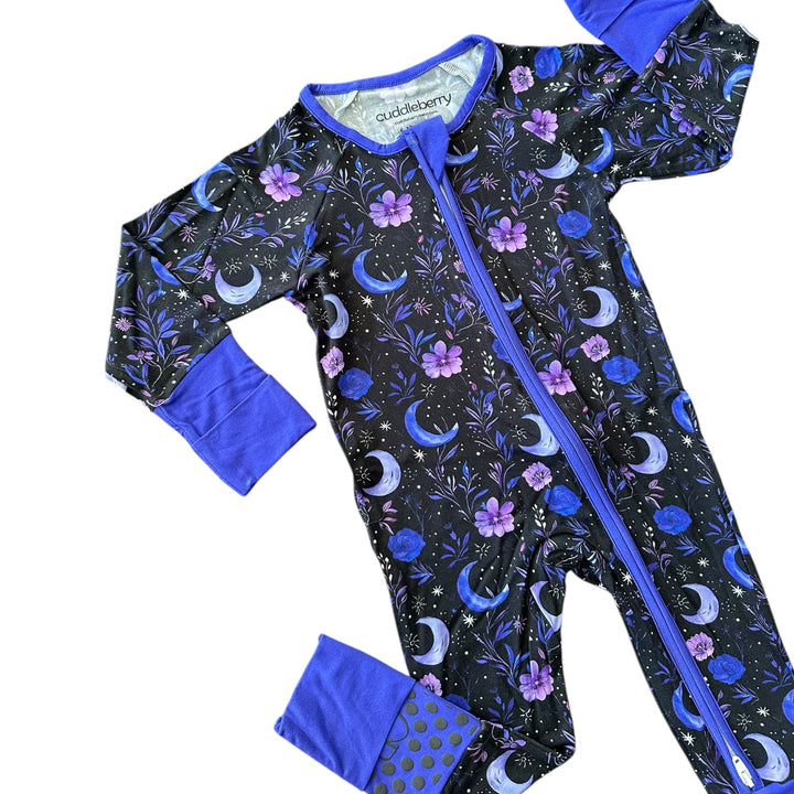 Purple Moonbeam Bamboo Zipper Sleeper