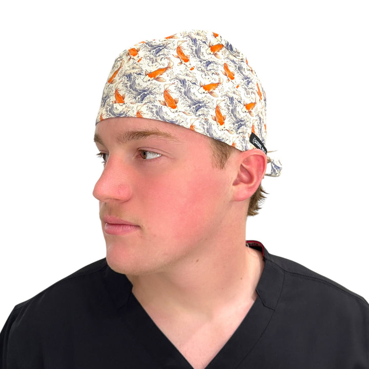 Koi Fish- Classic/Men's Scrub Cap
