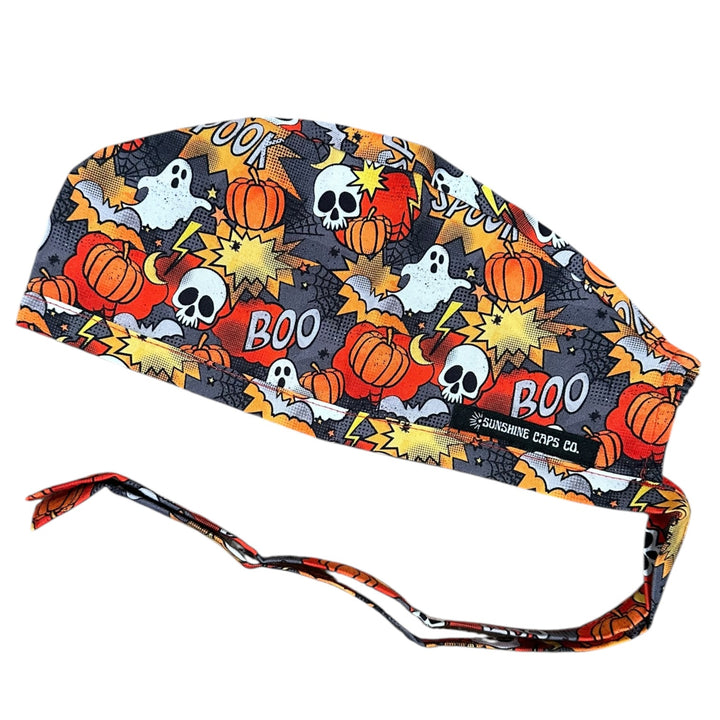 Spooky Comic- Classic/Men's Scrub Cap