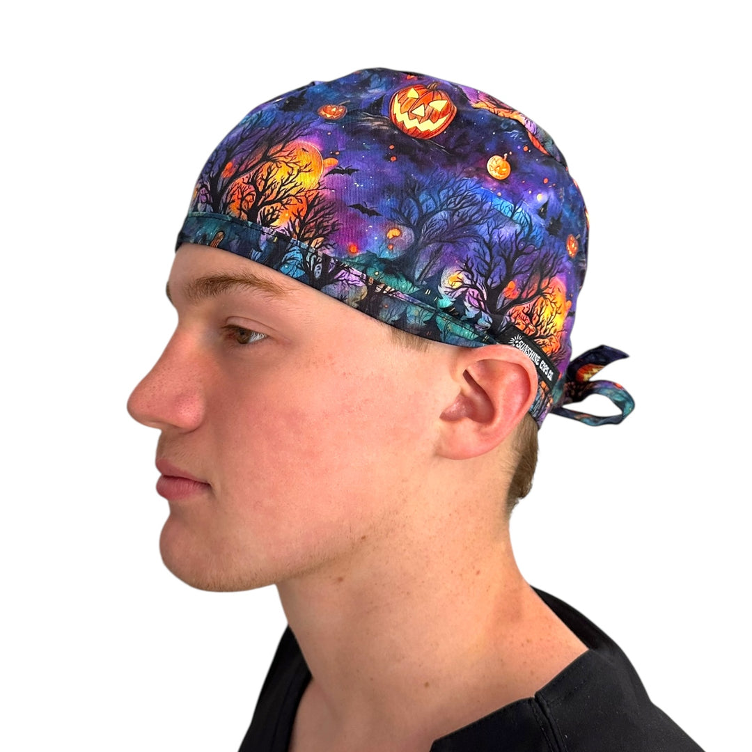 Haunted Woods- Classic/Men's Scrub Cap
