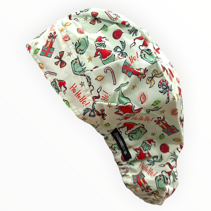 Holiday Humbug- Bouffant Scrub Cap