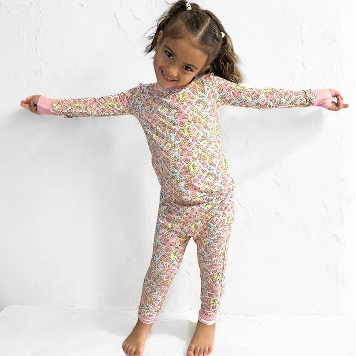 Mama Long Sleeve Two-Piece PJ's