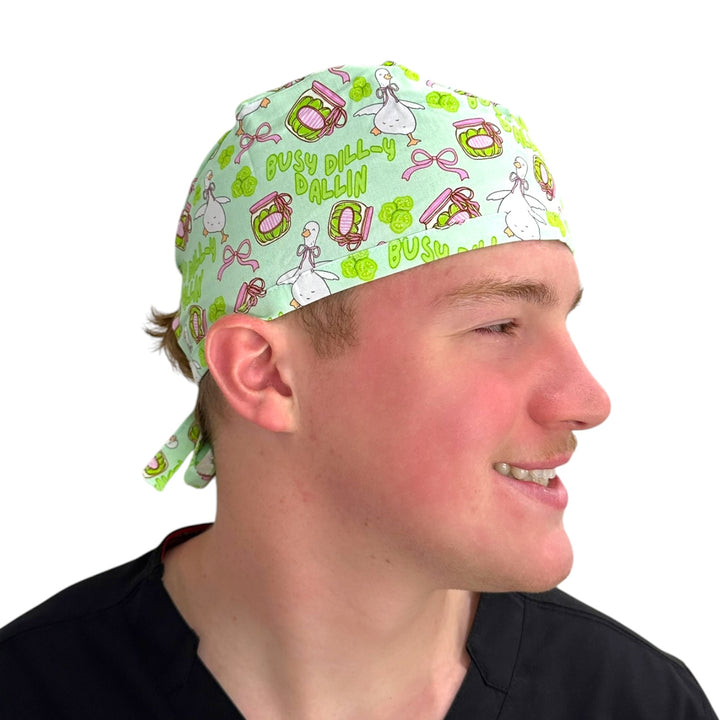 Busy Dilly Dallin- Classic/Men's Scrub Cap