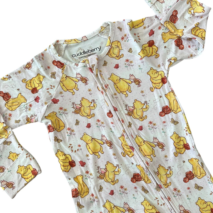 Classic Pooh Bamboo Zipper Sleeper