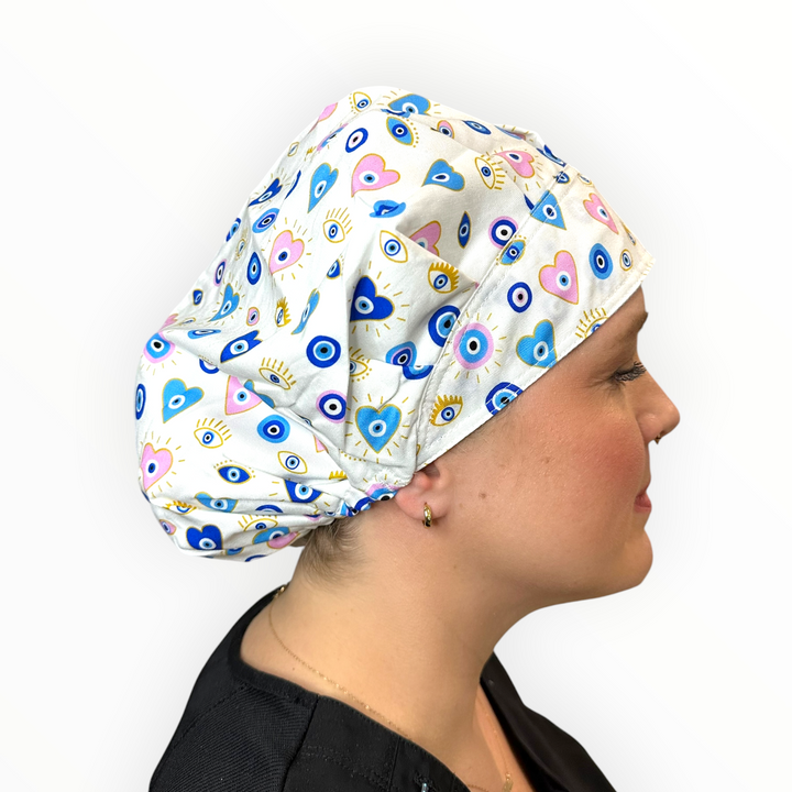 Love & Protection- Bouffant Scrub Cap