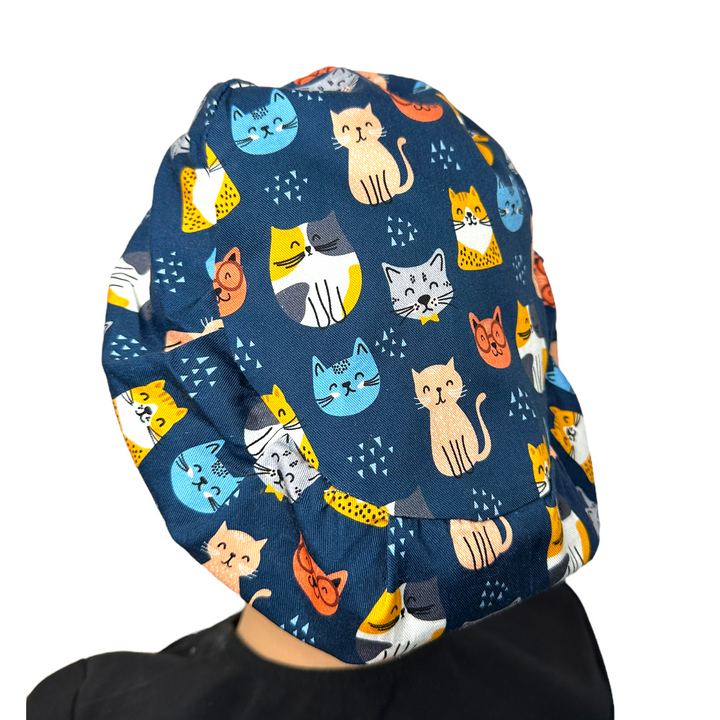 Smart Cats Euro Scrub Cap for Women, by Sunshine Caps Co