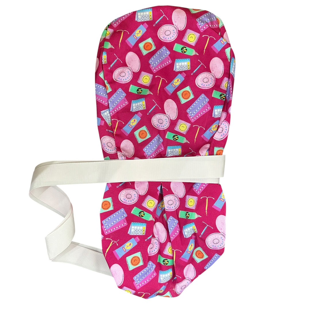 Birth Control- Ponytail Scrub Cap