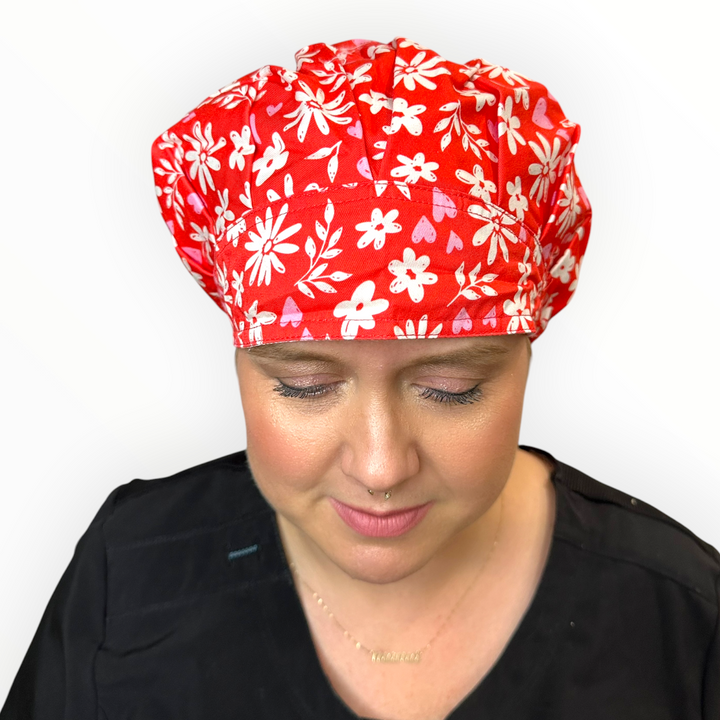 Ditsy Floral- Bouffant Scrub Cap