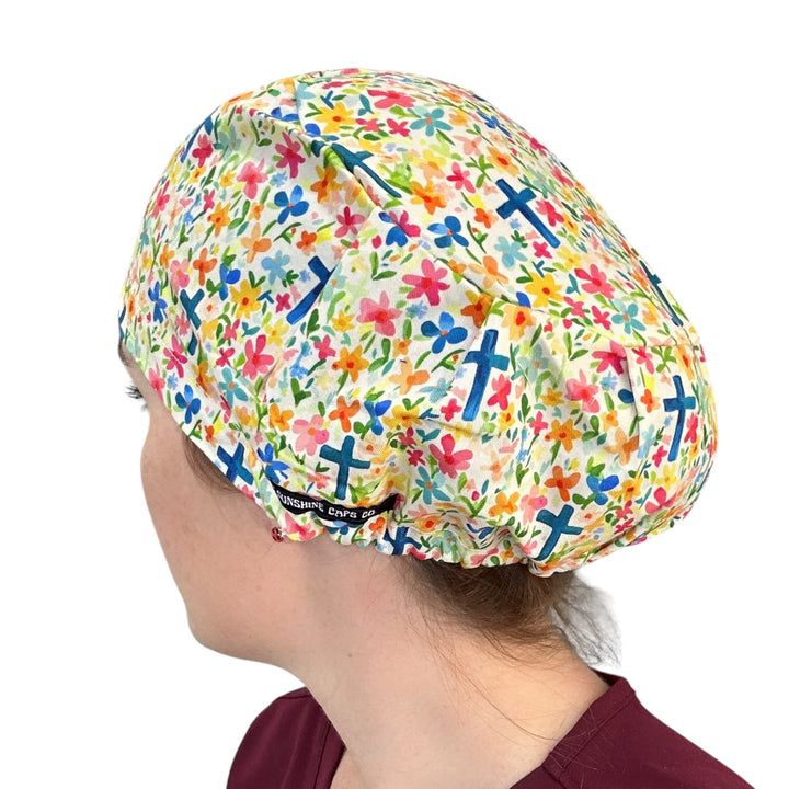 Garden of Grace- Euro Scrub Cap