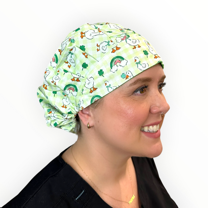Lucky Duck- Bouffant Scrub Cap
