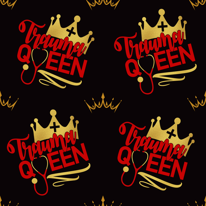 Trauma Queen- Bouffant Scrub Cap