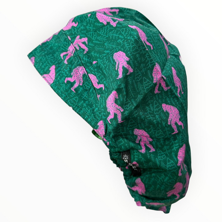 Bubblegum Bigfoot- Bouffant Scrub Cap