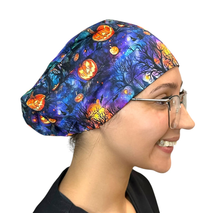 Haunted Woods- Euro Scrub Cap