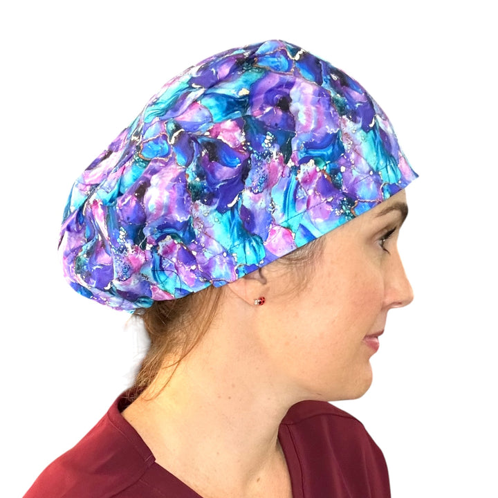 Jewel Tones- Euro Scrub Cap