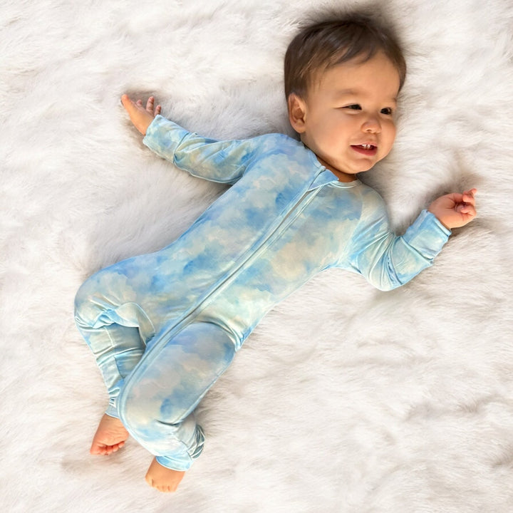 Blue Skies Bamboo Zipper Sleeper