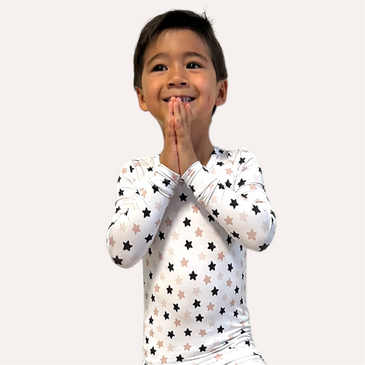 Jasper Stars Long Sleeve Two-Piece PJ's