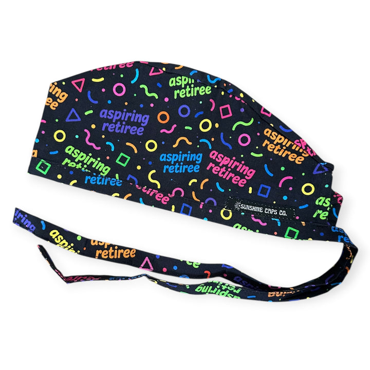 Aspiring Retiree- Classic/Men's Scrub Cap