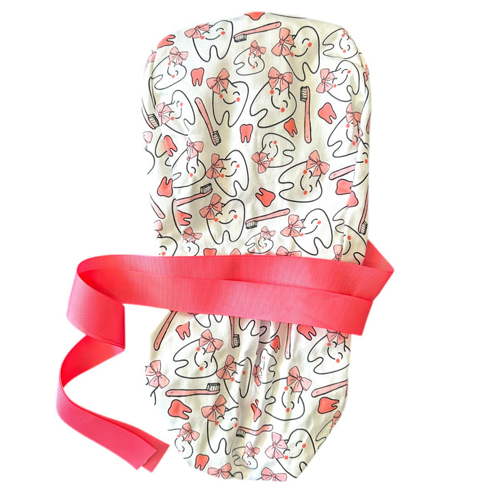 Pretty in Plaque- Ponytail Scrub Cap