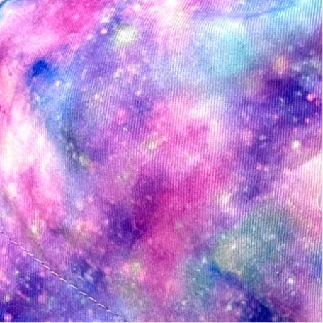 Pink galaxy design, by Sunshine Caps Co