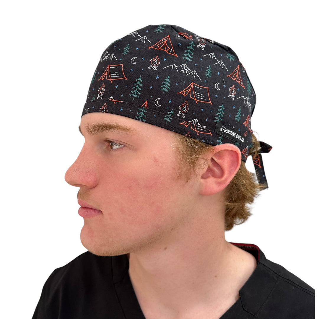 Camping- Classic/Men's Scrub Cap