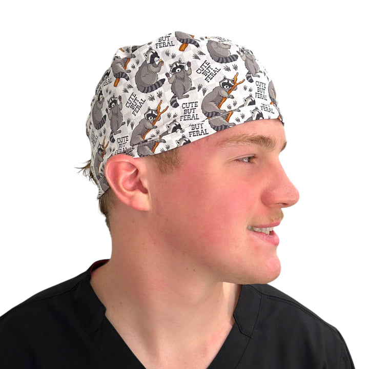 Cute but Feral- Classic/Men's Scrub Cap