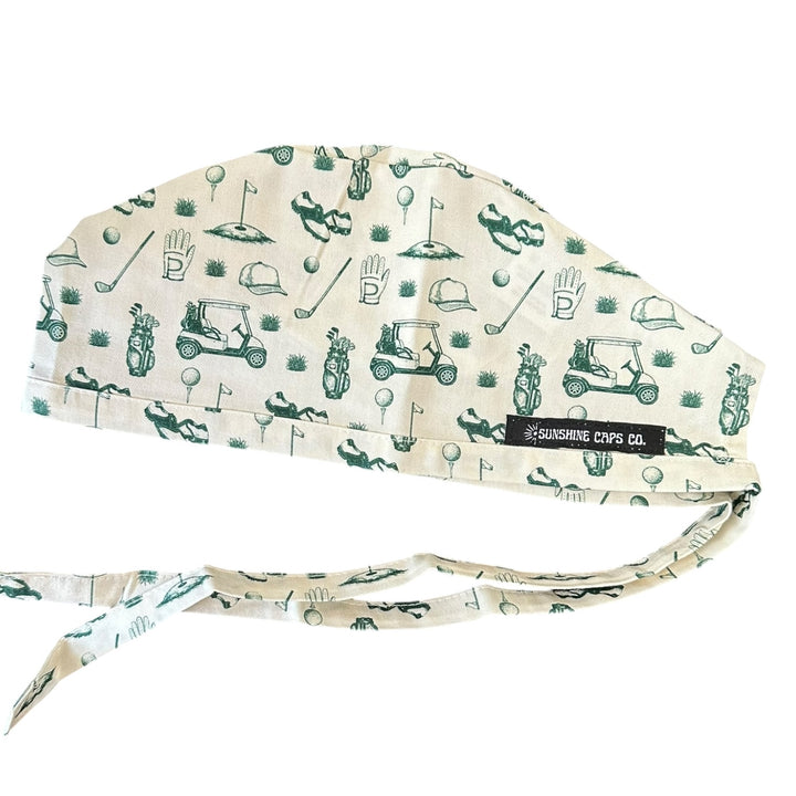 Tee Time- Classic/Men's Scrub Cap