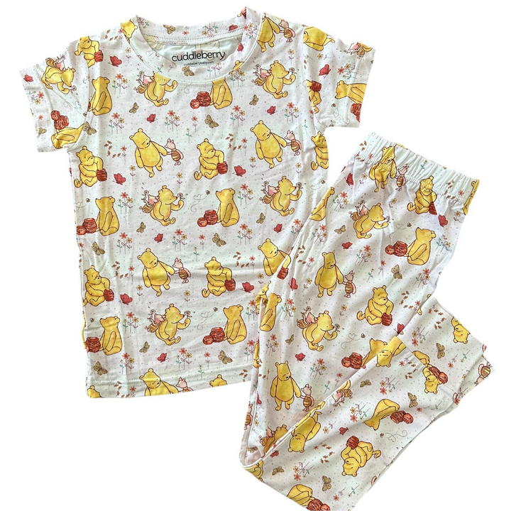 Classic Pooh Short Sleeve Two-Piece PJ's