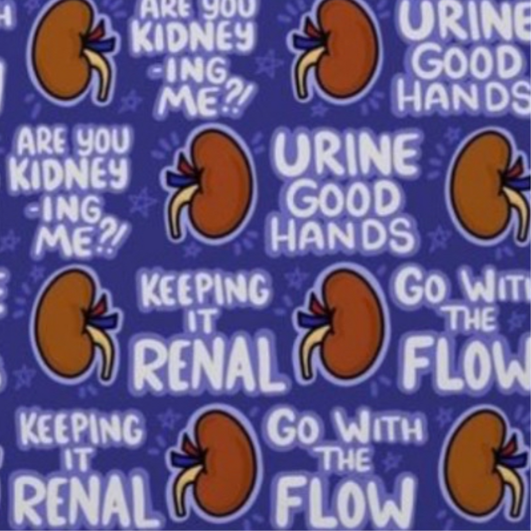 urology Puns Ponytail Scrub Cap for Women, By Sunshine Caps Co.