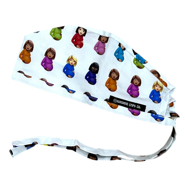 Maternity White Drake-Classic/Men's Scrub Cap