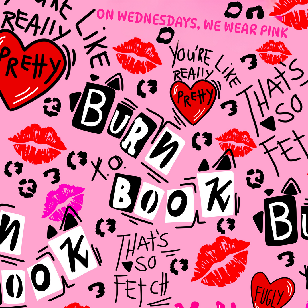 Burn Book- Euro Scrub Cap