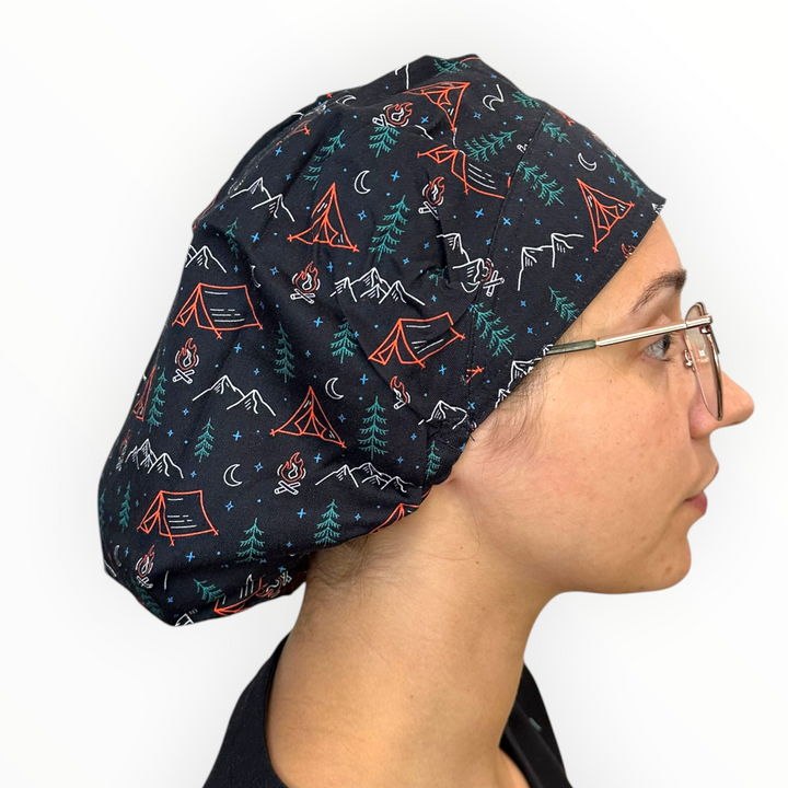 Camping- Bouffant Scrub Cap