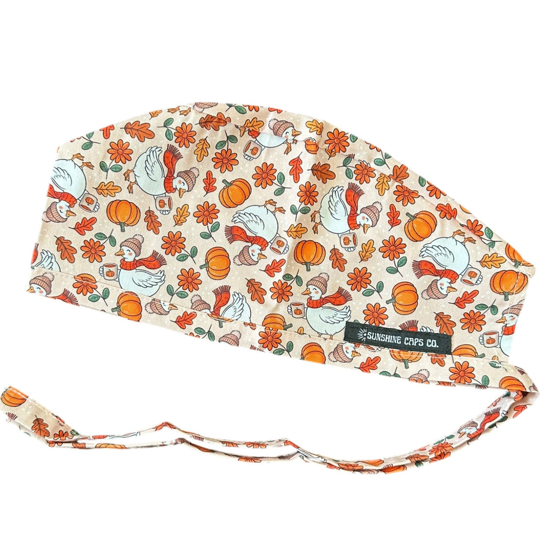Autumn Goose- Classic/Men's Scrub Cap