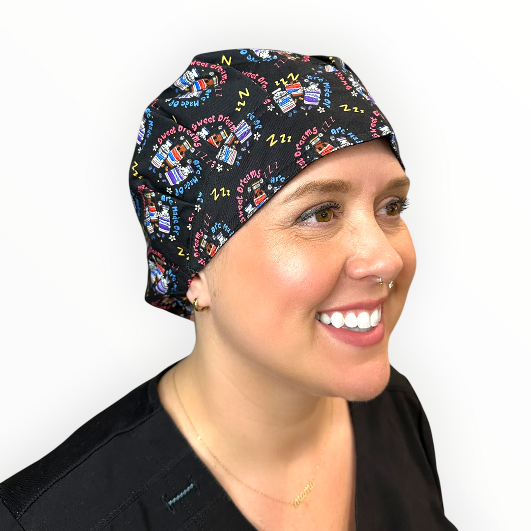 Sweet Dreams Are Made of These- Bouffant Scrub Cap