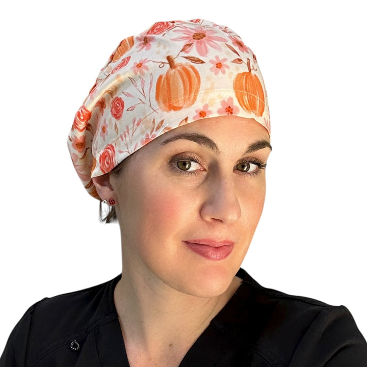 Blushing Harvest- Euro Scrub Cap