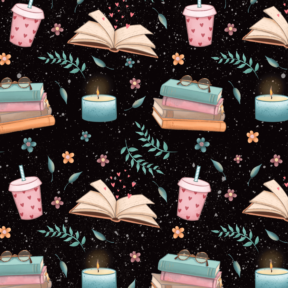 Cozy Night Book Lover Design, By Sunshine Caps Co.