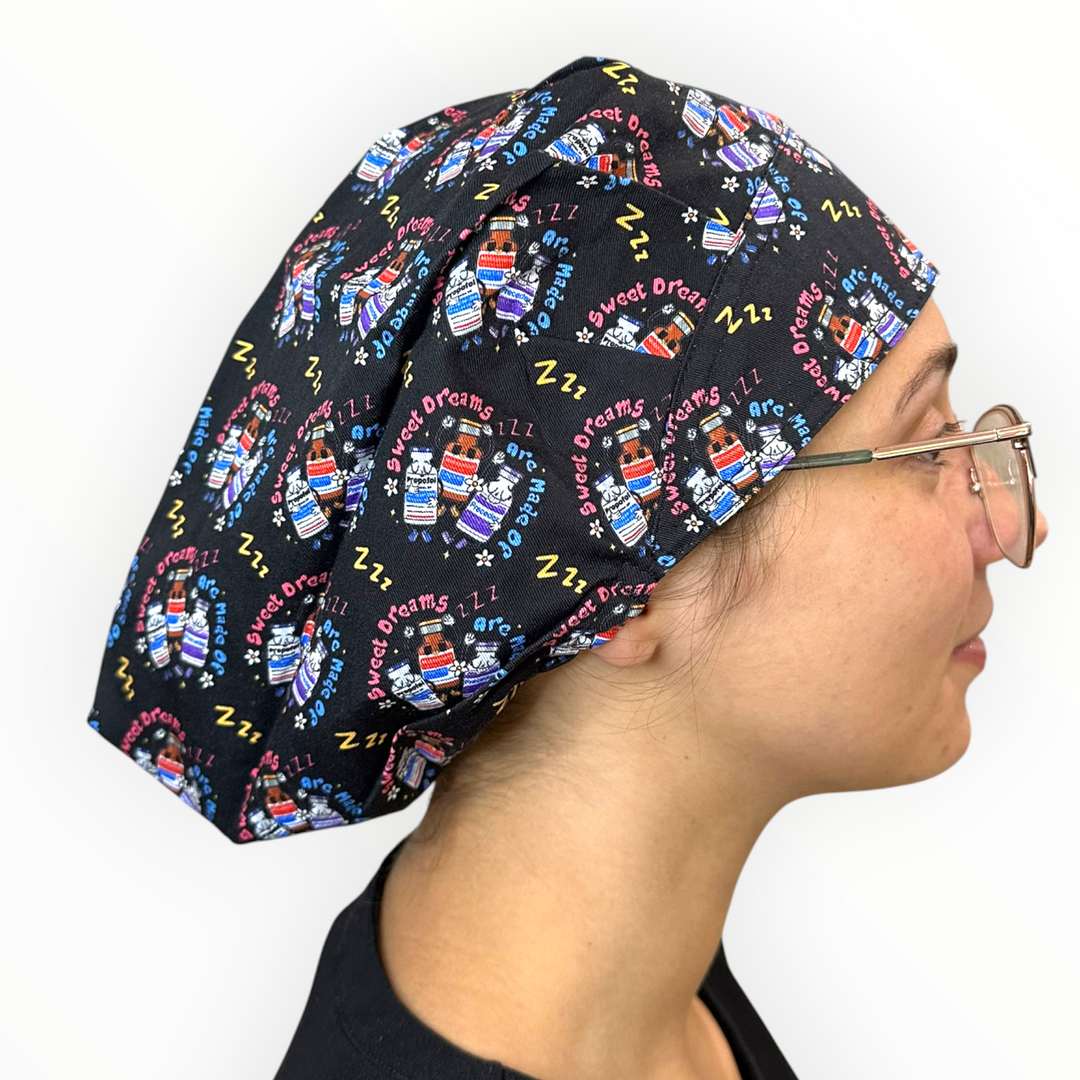 Sweet Dreams Are Made of These- Bouffant Scrub Cap