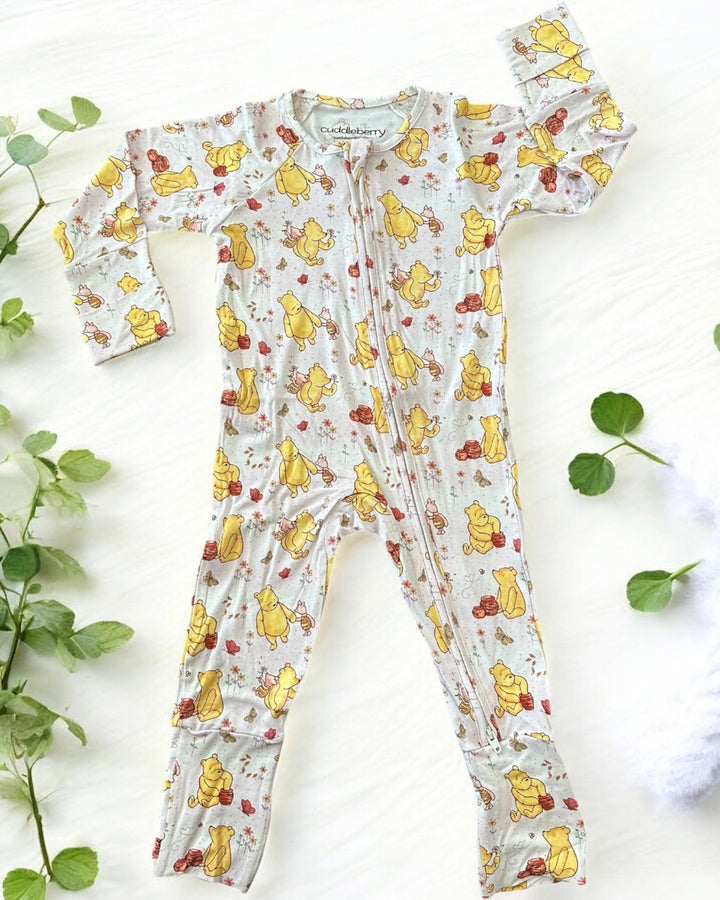 Classic Pooh Bamboo Zipper Sleeper