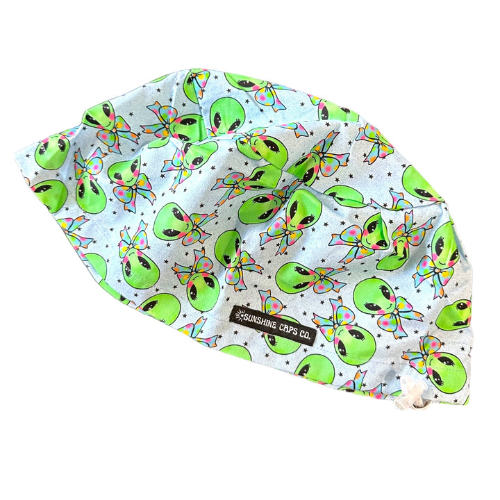 Alien Euro Scrub Cap for Women, by Sunshine Caps Co