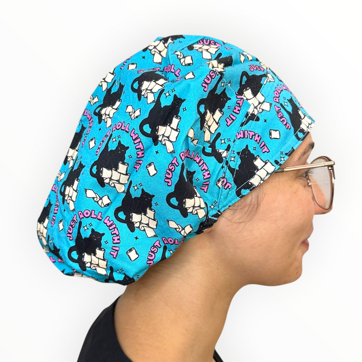 Roll with It- Bouffant Scrub Cap