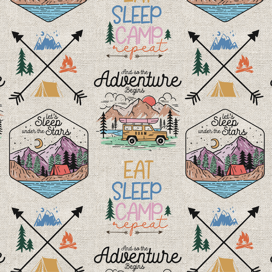 adventure awaits Men's Scrub Cap Surgical Hat, by Sunshine Caps Co