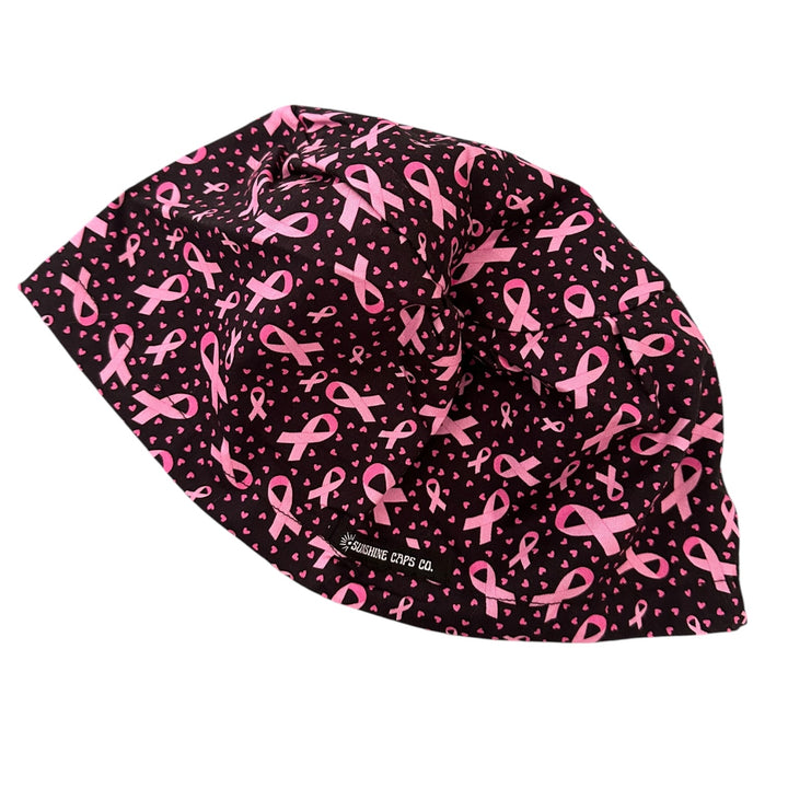 Breast Cancer Pink Ribbon- Euro Scrub Cap