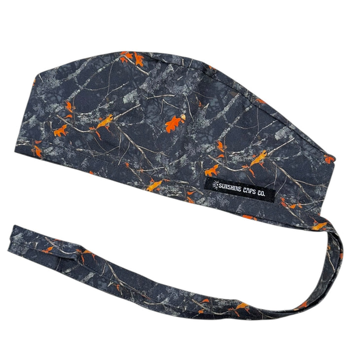 Night Camo- Classic/Men's Scrub Cap