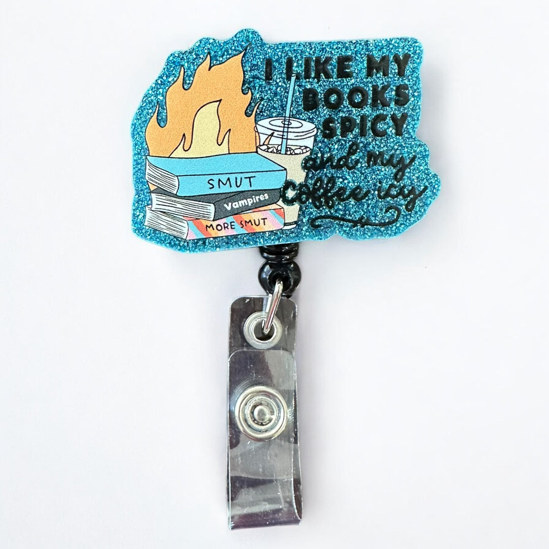 SMUT book Retractable Badge Reel for ID badge for nurses and healthcare professionals