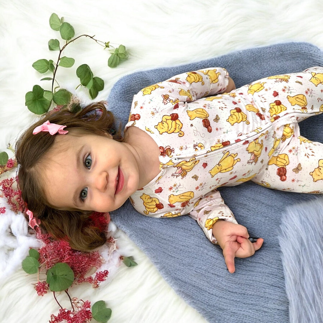 Classic Pooh Bamboo Zipper Sleeper